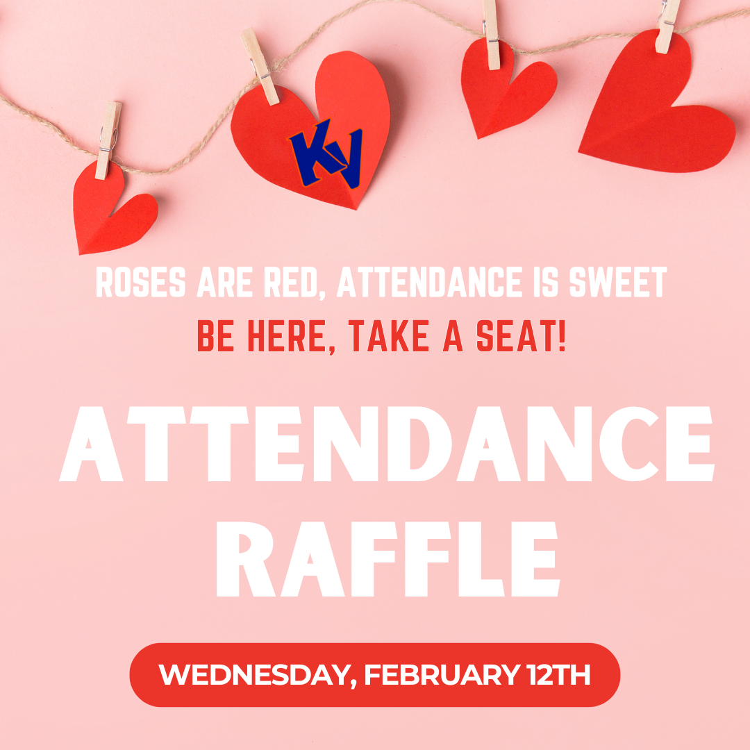 Valentine's Attendance Raffle 2/12/25