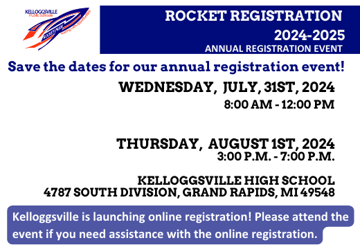Rocket Registration 2024 information